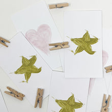 Load image into Gallery viewer, Hearts &amp; Stars Gifty Tags (set/10)