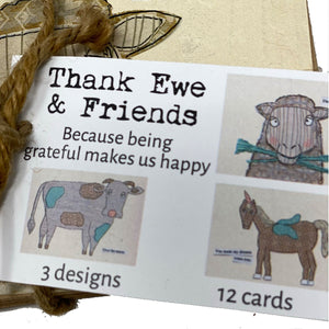 Thank Ewe & Friends Card Set (BIG one)