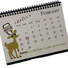 Load image into Gallery viewer, The Creative Farm Girl&#39;s Words to Savor 2023 Desk Calendar