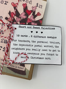 Short and Sweet Valentines for the Gang