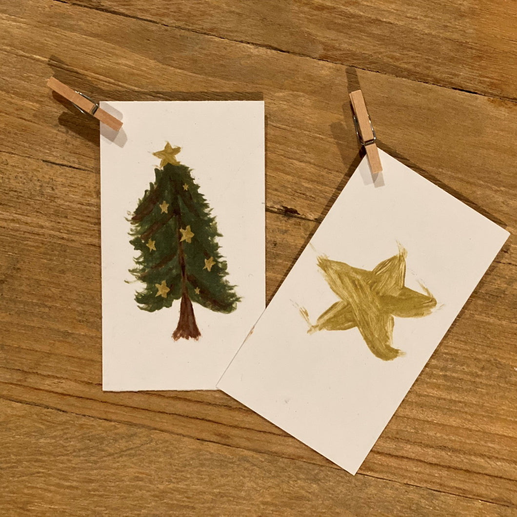 Tree and Star Gifty Tags